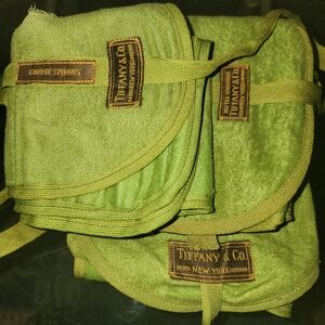 Vintage Tiffany & Company Dust Bag Anti Tarnish Sleeves for Silverware